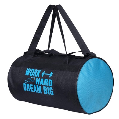 India Desire : Buy Ahaan Sports Gym Bag with Carry Handles (Black/Sky) At Rs 99 From Amazon [Selling Price Rs 299]